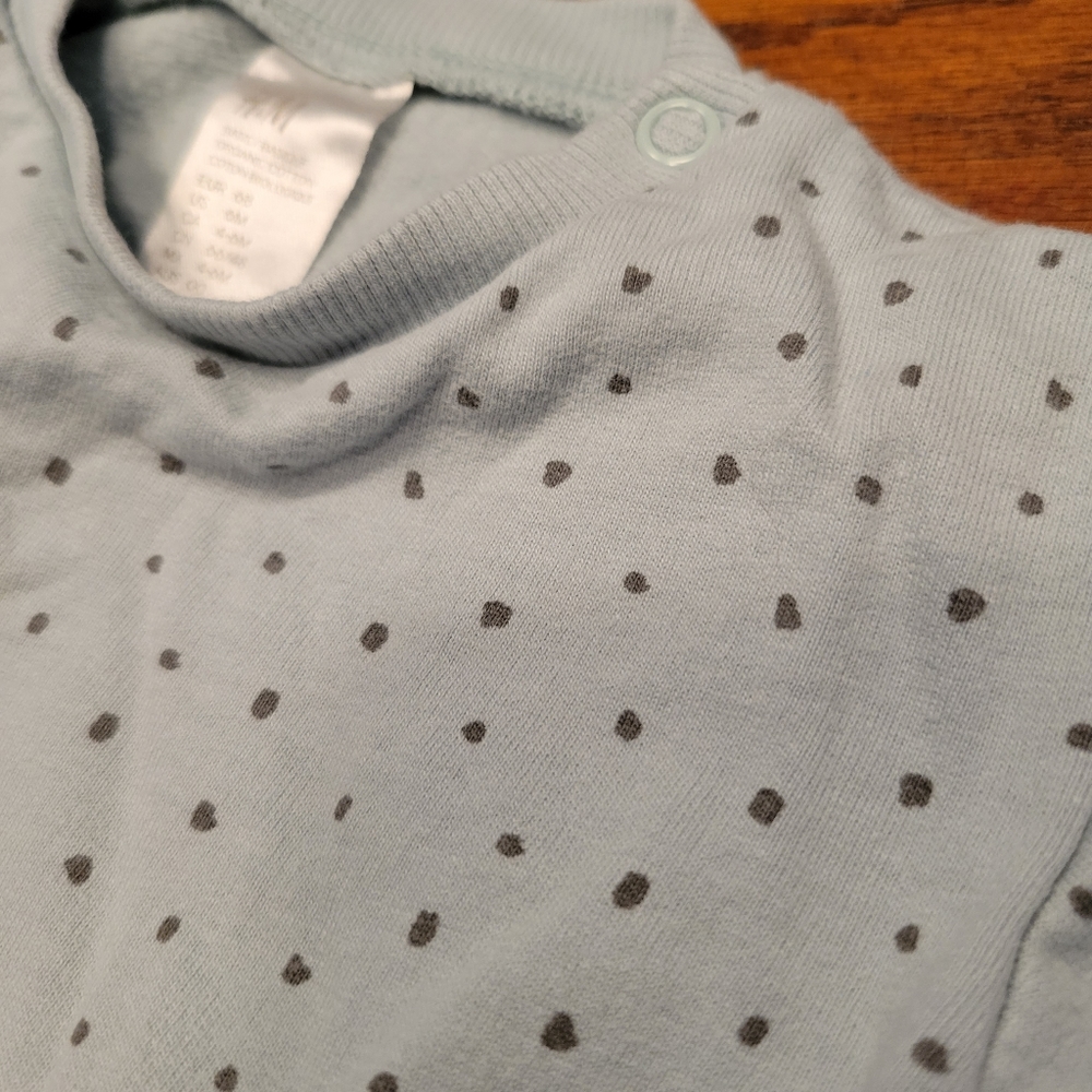 H&M Cotton Sweatshirt and Solid Pant | 6M - Picture 5 of 5